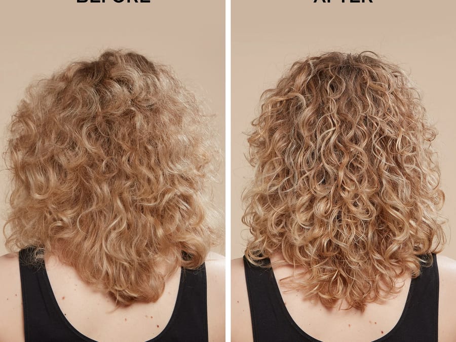 Avant après — Boucles définies & souples